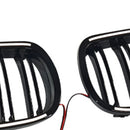 Glänzend schwarzer vorderer Nierengrill, passend für BMW E92 E93 335i 328i Coupe 2006–2009-13