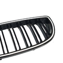 Musta etumunuaisritilän säleikkö sopii BMW E92 E93 LCI 2oors 2010-2013 W/LED-10
