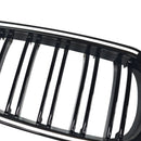 Musta etumunuaisritilän säleikkö sopii BMW E92 E93 LCI 2oors 2010-2013 W/LED-11