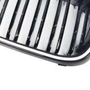 Grade preta do para-choque dianteiro compatível com BMW Série 3 E46 4 portas pré-LCI 1999-2001 com LED-12