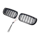 Musta etupuskurin säleikkö sopii BMW 3-sarjan E46 4-oviseen LCI 2002-2005 W/LED-18