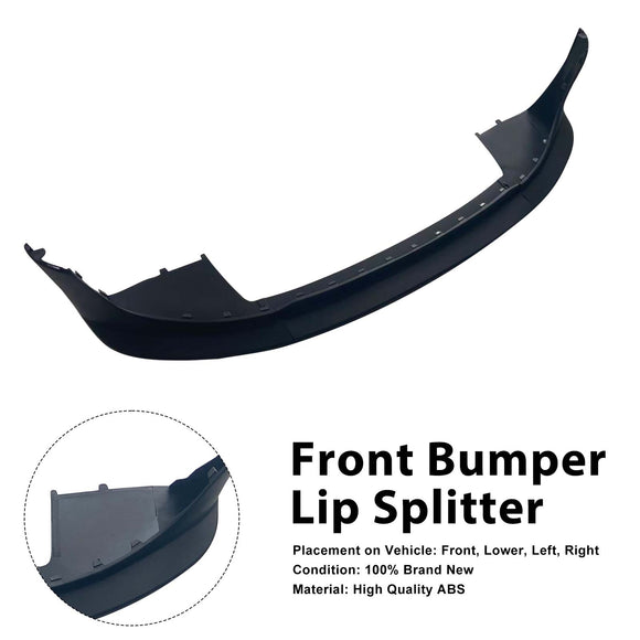 Front Bumper Spoiler Lip Splitter Fit MINI COOPER JCW R55 R56 R57 2006-2013