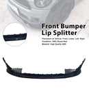 Schwarzer Frontstoßstangen-Spoiler-Lippensplitter, passend für MINI COOPER JCW R55 R56 2006–2013-3