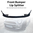 Schwarzer Frontstoßstangen-Spoiler-Lippensplitter, passend für MINI COOPER JCW R55 R56 2006–2013-5