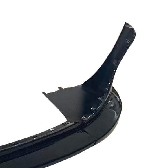 Schwarzer Frontstoßstangen-Spoiler-Lippensplitter, passend für MINI COOPER JCW R55 R56 2006–2013