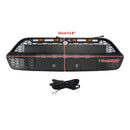 Mattschwarzer Frontstoßstangengrill für Ford Transit Custom 2013–2017 mit LED-8