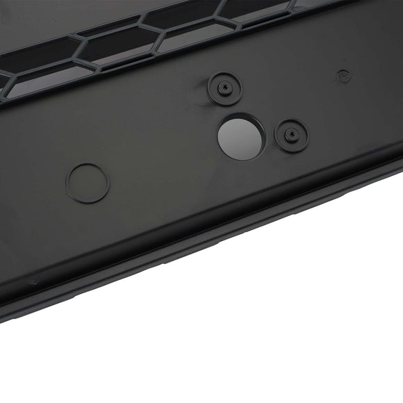 Mattschwarzer Frontstoßstangengrill für Ford Transit Custom 2013–2017 mit LED