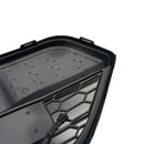 Mattschwarzer Frontstoßstangengrill für Ford Transit Custom 2013–2017 mit LED-12
