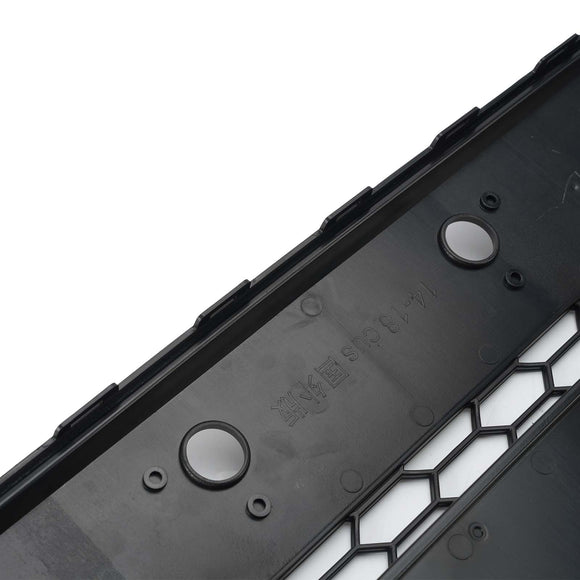 Mattschwarzer Frontstoßstangengrill für Ford Transit Custom 2013–2017 mit LED