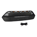 Mattschwarzer Frontstoßstangengrill für Ford Transit Custom 2013–2017 mit LED-17