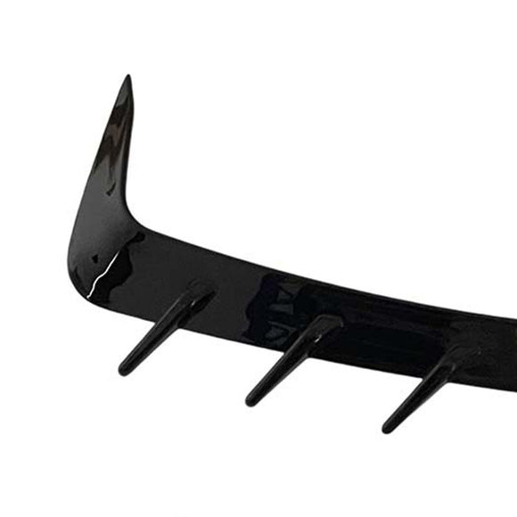 Guarnição de ventilação de ar canard divisor de para-choque traseiro compatível com BMW Série 4 Coupe G22 2021-2026