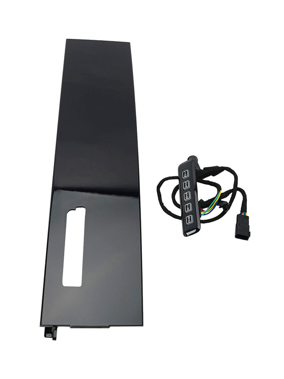 Moldura del pilar B con teclado de entrada sin llave para Ford Serie F 2017-2026
