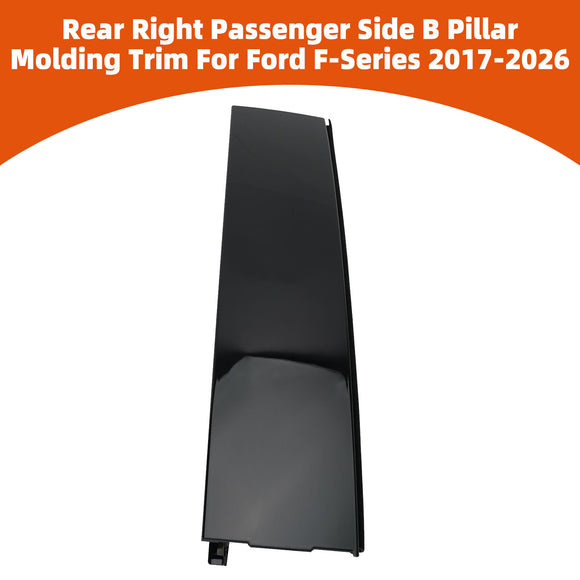 Rear Right Passenger Side B Pillar Molding Trim For Ford F-Series 2017-2026