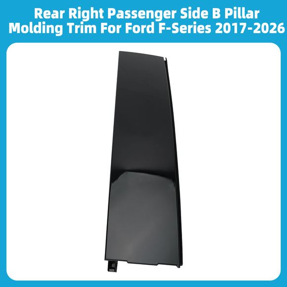 Rear Right Passenger Side B Pillar Molding Trim For Ford F-Series 2017-2026