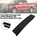 Moldura del pilar B del lado delantero derecho del pasajero para Ford F-Series 2017-2026-5