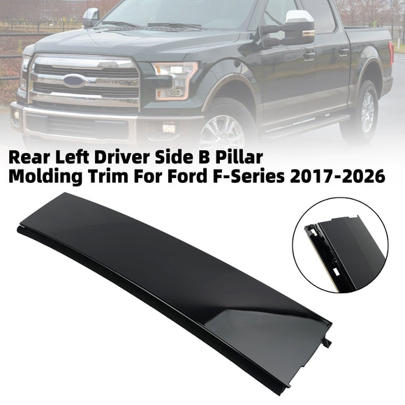 B-Säulen-Zierleiste hinten links auf der Fahrerseite für Ford F-Serie 2017–2026