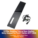 Moldura del pilar B con teclado de entrada sin llave para Ford Serie F 2017-2026-6