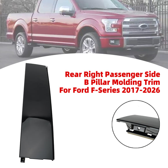 Rear Right Passenger Side B Pillar Molding Trim For Ford F-Series 2017-2026