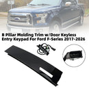 Moldura del pilar B con teclado de entrada sin llave para Ford Serie F 2017-2026-2