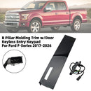 Moldura del pilar B con teclado de entrada sin llave para Ford Serie F 2017-2026-4