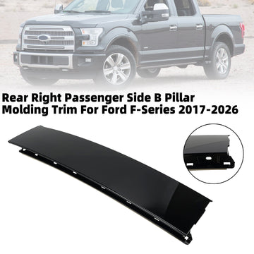 Ford F150 F250 F350 2017-2026 Rear Right Passenger Side B Pillar Molding Trim ML3Z-16255A34-BC FL3Z-16255A34-BB - 0