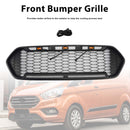 2018-2023 Ford Transit Custom Honeycomb Raptor Style Grill Frontstoßstange Mattschwarzer Grill mit LED-5