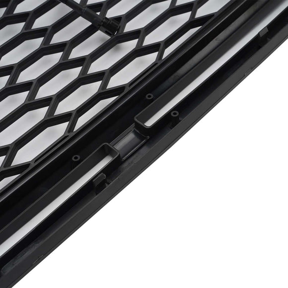 2018-2023 Ford Transit Custom Honeycomb Raptor Style Grill Frontstoßstange Mattschwarzer Grill mit LED