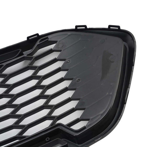 2018-2023 Ford Transit Custom Honeycomb Raptor Style Grill Frontstoßstange Mattschwarzer Grill mit LED