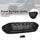 Ford Transit Connect 2019-2023 Griglia a nido d'ape Raptor Style Paraurti anteriore Griglia nera opaca con LED-2