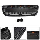 Ford Ranger 2001–2003 Frontgrill, Raptor-Stil, obere Stoßstange, schwarzer Wabengrill mit LED-7
