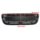 Ford Ranger 2001–2003 Frontgrill, Raptor-Stil, obere Stoßstange, schwarzer Wabengrill mit LED-8