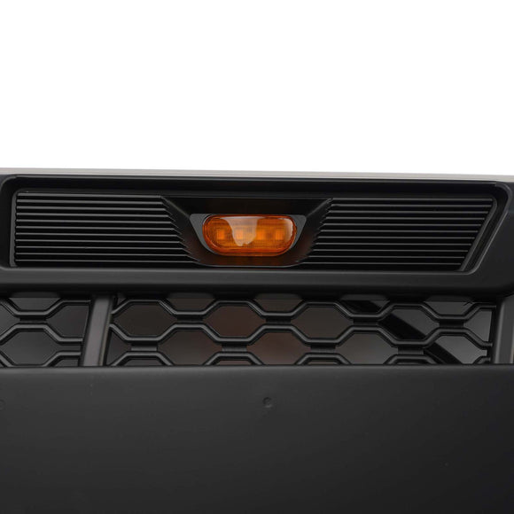Ford Ranger 2001–2003 Frontgrill, Raptor-Stil, obere Stoßstange, schwarzer Wabengrill mit LED