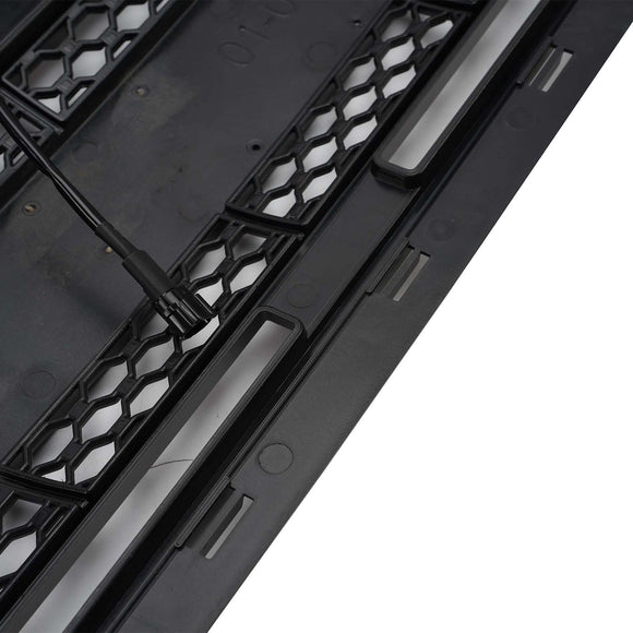 Ford Ranger 2001–2003 Frontgrill, Raptor-Stil, obere Stoßstange, schwarzer Wabengrill mit LED