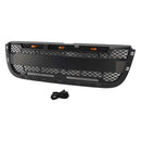 Ford Ranger 2001–2003 Frontgrill, Raptor-Stil, obere Stoßstange, schwarzer Wabengrill mit LED-18