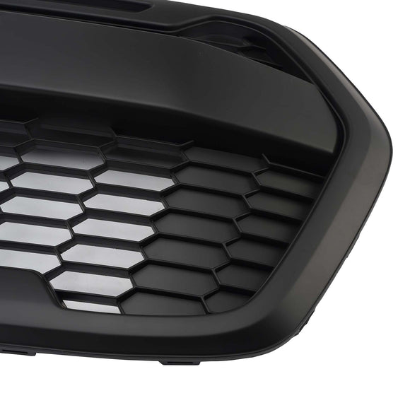 2019-2026 Ford Transit 150 250 350 Frontstoßstange Raptor Style Grill Waben mattschwarzer Grill mit LED