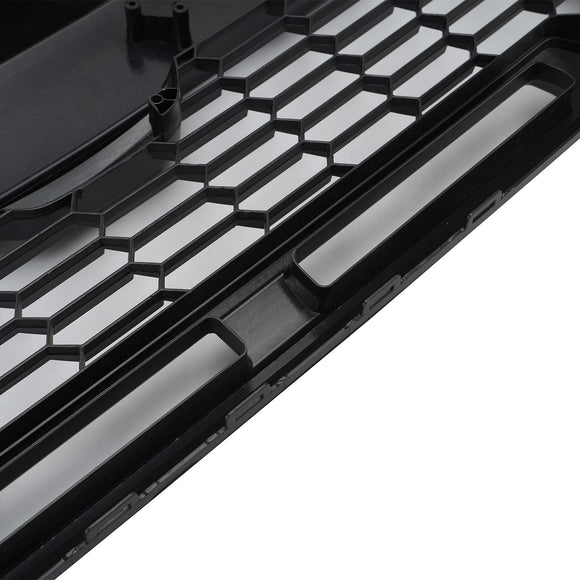 2019-2026 Ford Transit 150 250 350 Frontstoßstange Raptor Style Grill Waben mattschwarzer Grill mit LED