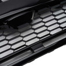 2019–2026 Ford Transit MK8 Raptor Style Kühlergrill, glänzend schwarz, Frontstoßstangen-Ersatzgrill mit LED-Licht-9