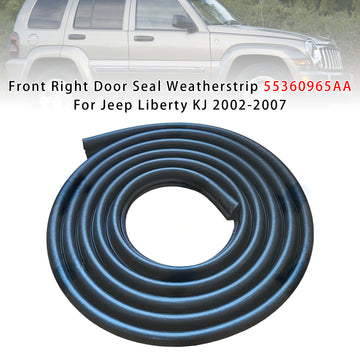 2002-2007 Jeep Liberty KJ Faixa de vedação da porta dianteira direita 55360965AA 55360965ABWL - 0