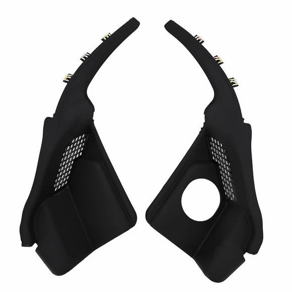 2PCS Front Cowl Grille Panel Trim For Jeep Grand Cherokee 2016-2022