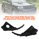 2PCS Front Cowl Grille Panel Trim For Jeep Grand Cherokee 2016-2022-1
