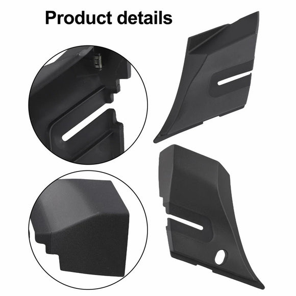 Windshield Cowl Grille Hood Hinge Cover Pair For Chevrolet Silverado 1500 2500 2007-2013