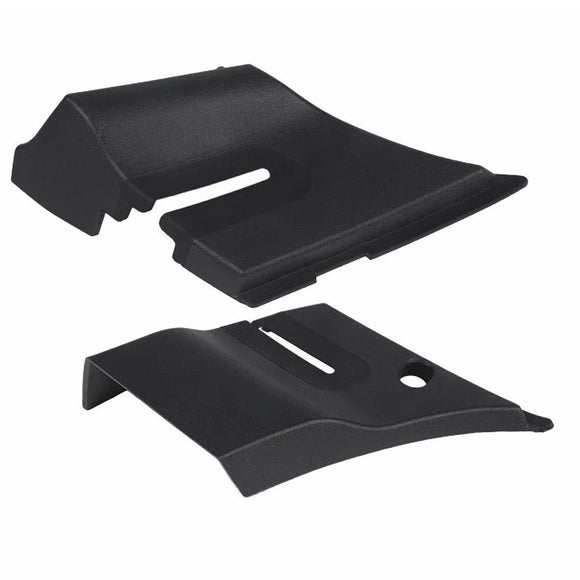 Coppia di coperture per cerniere del cofano della griglia del cofano del parabrezza per GMC Sierra 2007-2014