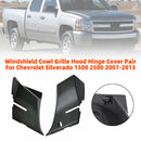 Windshield Cowl Grille Hood Hinge Cover Pair For Chevrolet Silverado 1500 2500 2007-2013-1