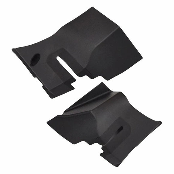 Coppia di coperture per cerniere del cofano della griglia del cofano del parabrezza per GMC Sierra 2007-2014