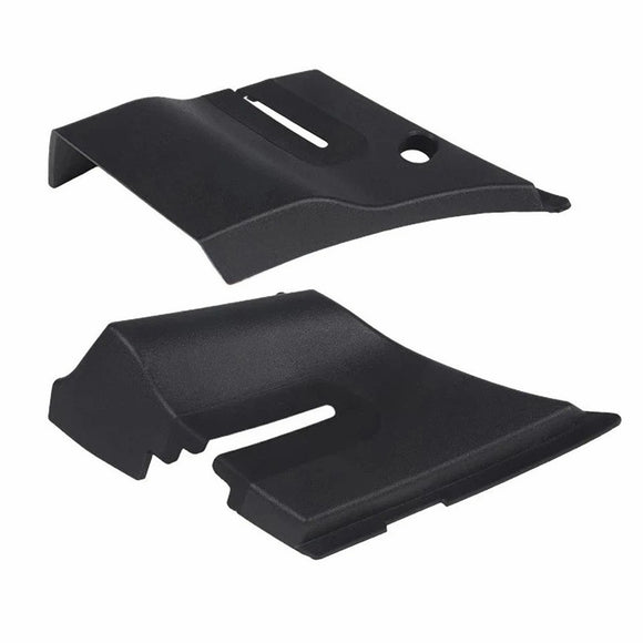 Coppia di coperture per cerniere del cofano della griglia del cofano del parabrezza per GMC Sierra 2007-2014