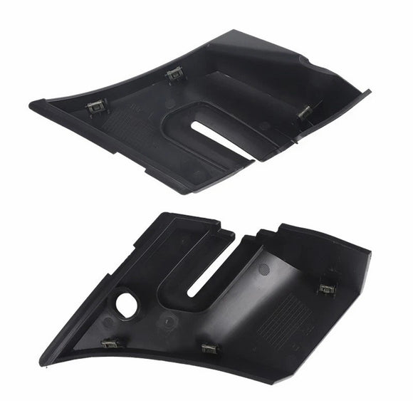 Coppia di coperture per cerniere del cofano della griglia del cofano del parabrezza per GMC Sierra 2007-2014