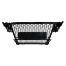 2009-2012 Audi A4/S4 B8 RS4 Style Honeycomb Sport Mesh Hex Grill Grille-5