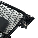 2009-2012 Audi A4/S4 B8 RS4 Style Honeycomb Sport Mesh Hex Grill Grille-6