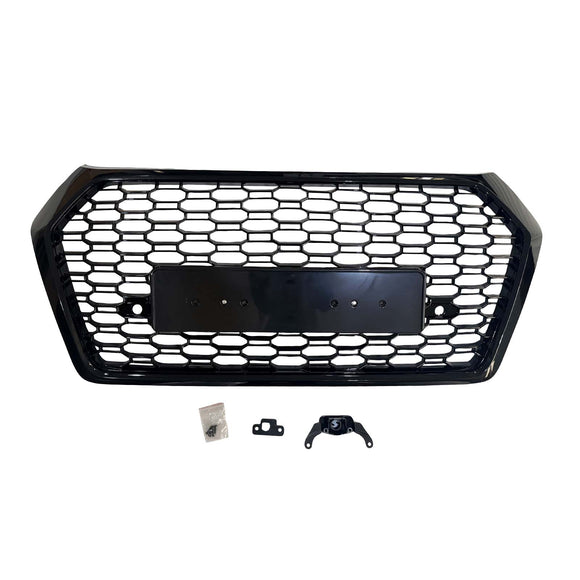 2018-2020 Audi Q5 SQ5 RSQ5-Style Front Honeycomb Mesh Grille Grill 80A853651 80A853651A