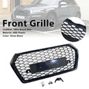 2018-2020 Audi Q5 SQ5 RSQ5-Style Front Honeycomb Mesh Grille Grill 80A853651 80A853651A-3